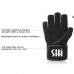 Padded Anti-Slip Weight Lifting Gloves with 18” Wrist Wraps, Gym Gloves Support for Weightlifting, Cross Training, Gym Workout, Fitness, Bodybuilding, Best for Men & Women GG-005